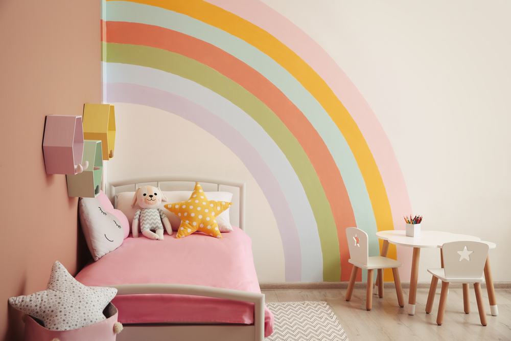 Ako vymaľovať detskú izbu podľa veku dieťaťa?